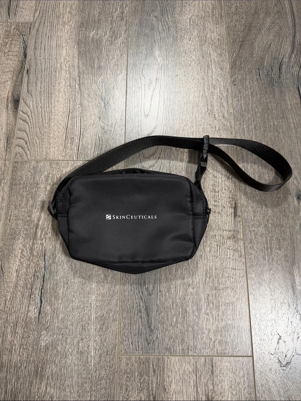 SkinCeuticals Black Logo Crossbody Pouch